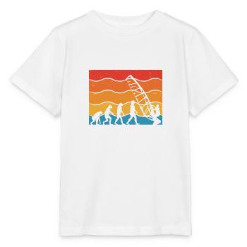 Further development of the white windsurfer - Stanley/Stella MINI CREATOR Kids’ T-Shirt - white - Front - Maike (125cm)