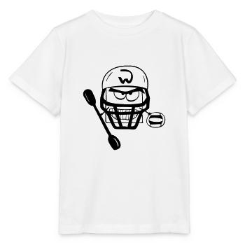 Cube-Polospieler - Stanley/Stella Kinder T-Shirt MINI CREATOR  - Weiß - Vorne - Maike (125cm)