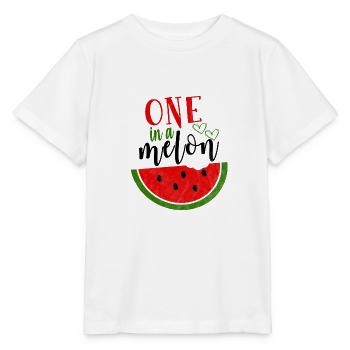 Paroles de pastèque - T-shirt bio MINI CREATOR Stanley/Stella Enfant - blanc - Devant - Maike (125cm)