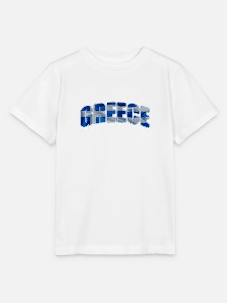 Greece - Stanley/Stella Kinder T-Shirt MINI CREATOR  - Weiß