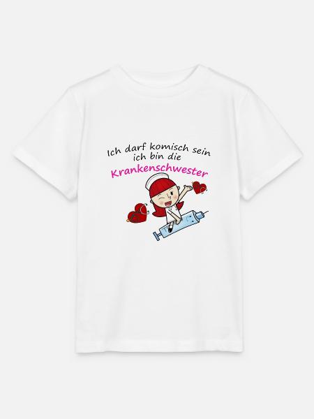 krankenschwester design - Stanley/Stella Kinder T-Shirt MINI CREATOR - Weiß
