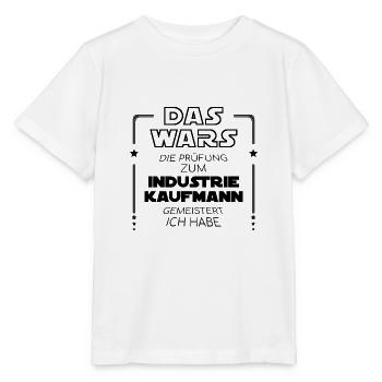 Das Wars Abschluss 2019 Industriekaufmann Geschenk - Stanley/Stella Kinder T-Shirt MINI CREATOR  - Weiß - Vorne - Maike (125cm)