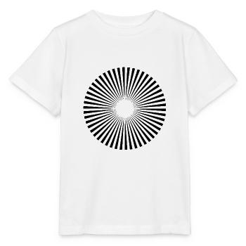 Illusion Optical Illusion Pattern Geometry - Stanley/Stella MINI CREATOR Kids’ T-Shirt - white - Front - Maike (125cm)