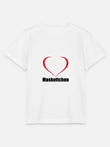 Herz Maskottchen - Stanley/Stella Kinder T-Shirt MINI CREATOR - Weiß