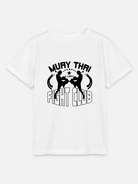 Muay Thai Geschenk - Stanley/Stella Kinder T-Shirt MINI CREATOR - Weiß