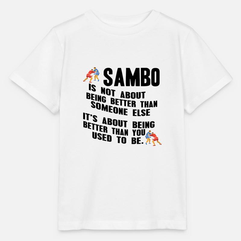 Sambo - Stanley/Stella Kinder T-Shirt MINI CREATOR  - Weiß