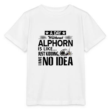 Cor des Alpes - T-shirt bio MINI CREATOR Stanley/Stella Enfant - blanc - Devant - Maike (125cm)