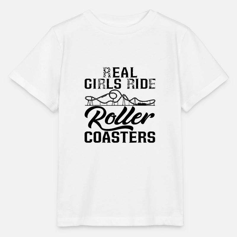 Achterbahn - Stanley/Stella Kinder T-Shirt MINI CREATOR  - Weiß