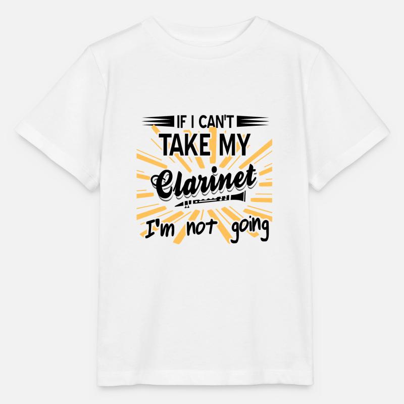 Clarinette - T-shirt bio MINI CREATOR Stanley/Stella Enfant - blanc