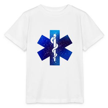 Médecin Médecin Médecin ambulancier ambulancier - T-shirt bio MINI CREATOR Stanley/Stella Enfant - blanc - Devant - Maike (125cm)