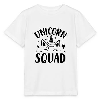 T-shirt Unicorn Squad stars gift humor - T-shirt bio MINI CREATOR Stanley/Stella Enfant - blanc - Devant - Maike (125cm)