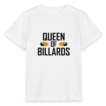 Billard - Stanley/Stella Kinder T-Shirt MINI CREATOR  - Weiß - Vorne - Maike (125cm)