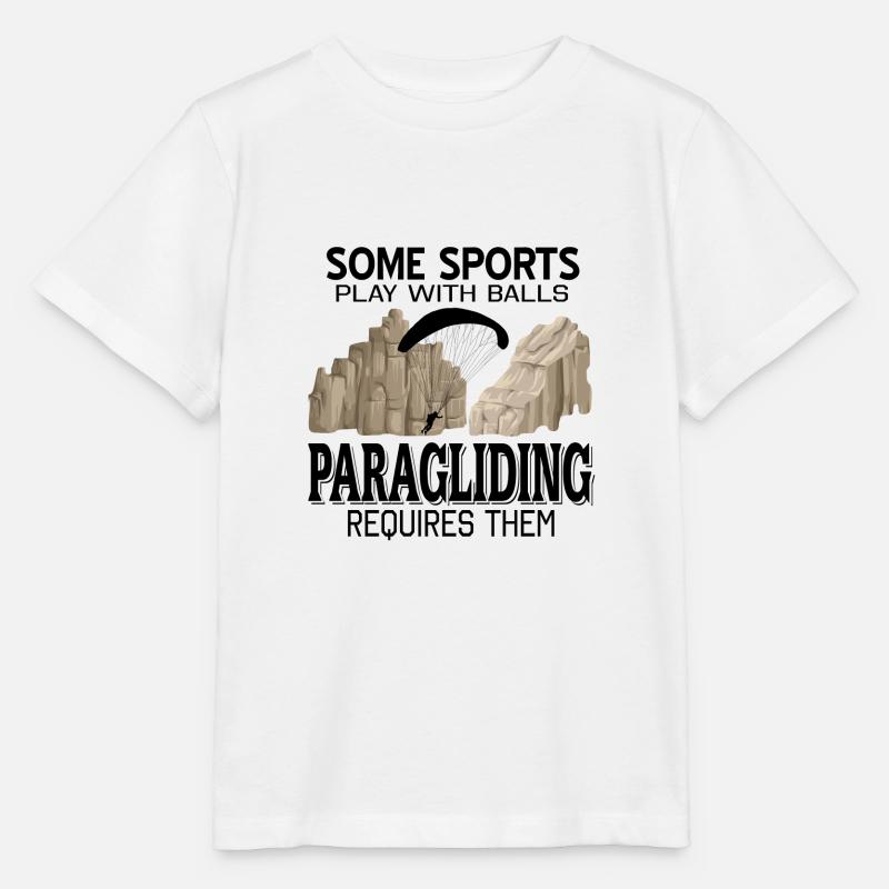 Parapente - T-shirt bio MINI CREATOR Stanley/Stella Enfant - blanc