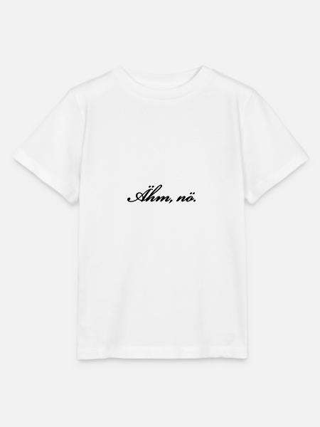 Ähm, nö. Spruch - Stanley/Stella Kinder T-Shirt MINI CREATOR  - Weiß