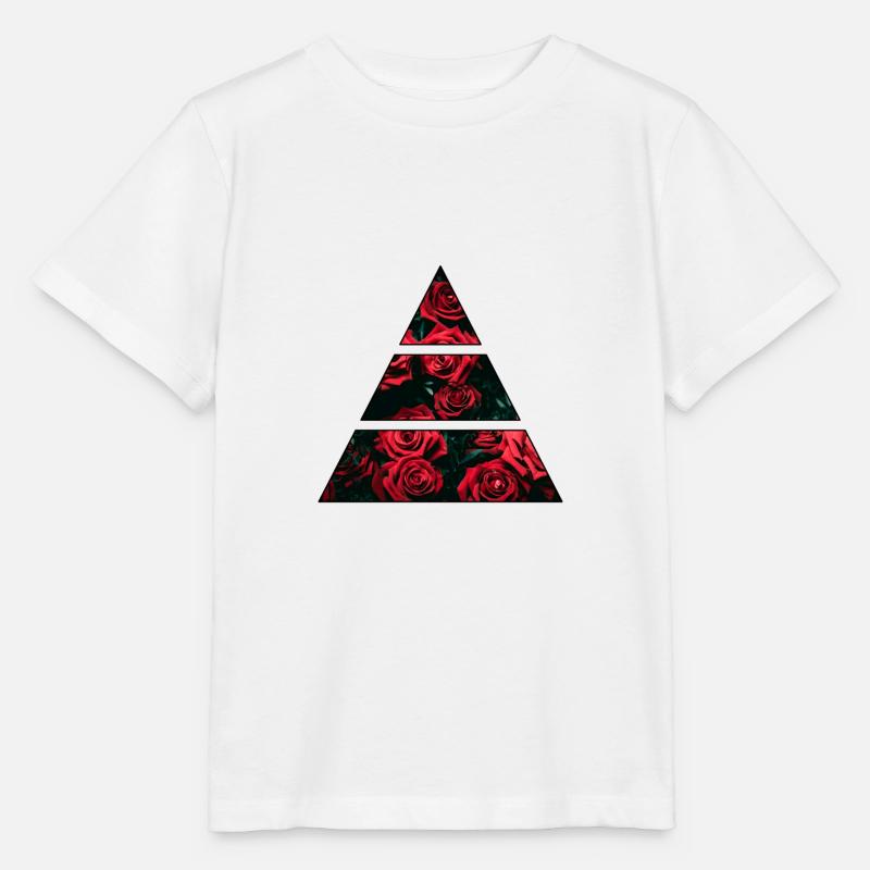 rose - Stanley/Stella MINI CREATOR Kids’ T-Shirt - white