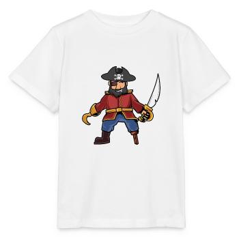 pirate - Stanley/Stella MINI CREATOR Kids’ T-Shirt - white - Front - Maike (125cm)