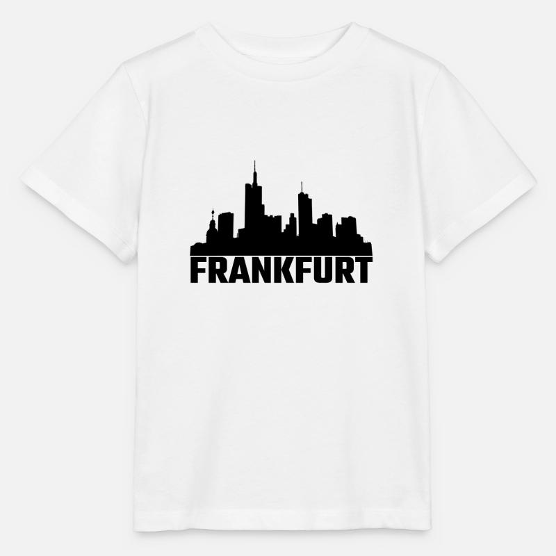 Frankfurt Skyline - Stanley/Stella Kinder T-Shirt MINI CREATOR  - Weiß