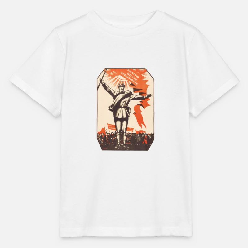 communiste - T-shirt bio MINI CREATOR Stanley/Stella Enfant - blanc