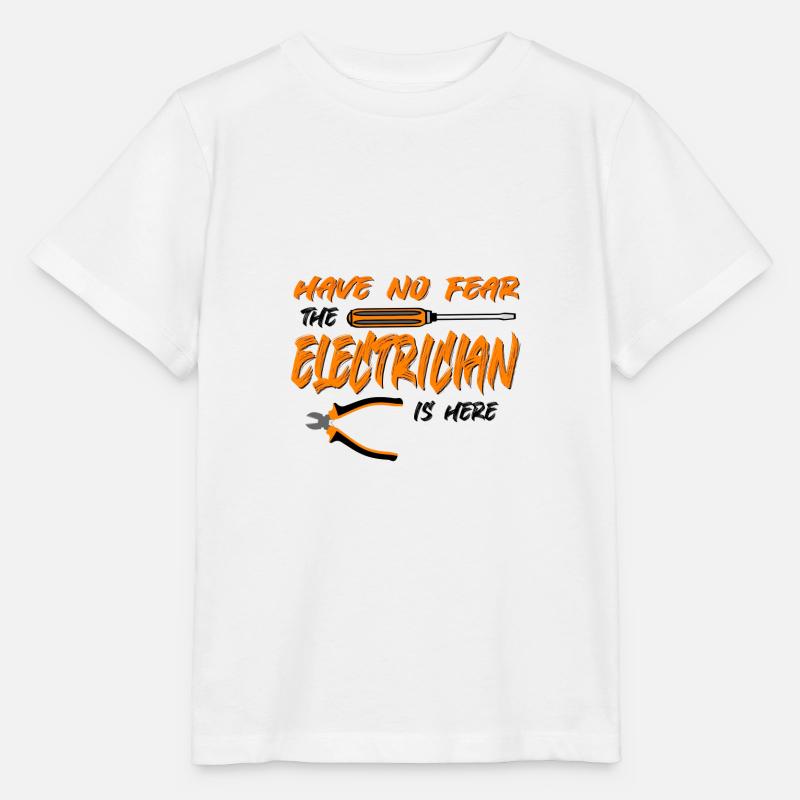 Elektriker - Stanley/Stella Kinder T-Shirt MINI CREATOR  - Weiß