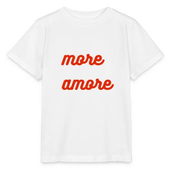 More Amore - Stanley/Stella MINI CREATOR Kids’ T-Shirt - white - Front - Maike (125cm)