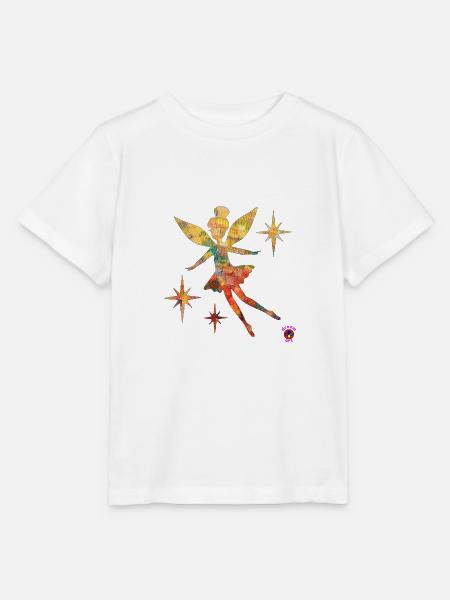 Fee 6 - Energiekunst - Stanley/Stella Kinder T-Shirt MINI CREATOR  - Weiß