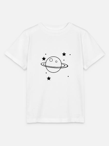 weltall - Stanley/Stella Kinder T-Shirt MINI CREATOR - Weiß