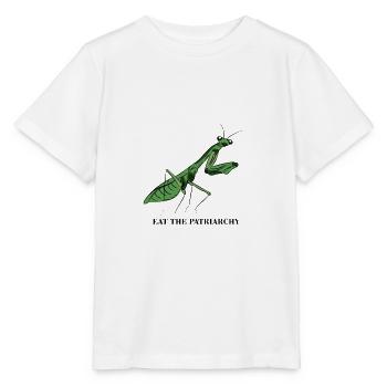 Patriarchy Feminist Feminismus Geschenk - Stanley/Stella Kinder T-Shirt MINI CREATOR  - Weiß - Vorne - Maike (125cm)