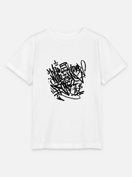 When I Discover Who I Am - Stanley/Stella Kinder T-Shirt MINI CREATOR  - Weiß