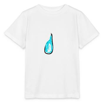 Larme triste - T-shirt bio MINI CREATOR Stanley/Stella Enfant - blanc - Devant - Maike (125cm)