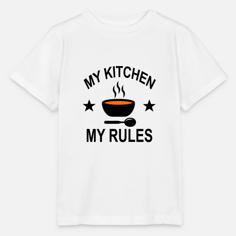 Cuisine - T-shirt bio MINI CREATOR Stanley/Stella Enfant - blanc