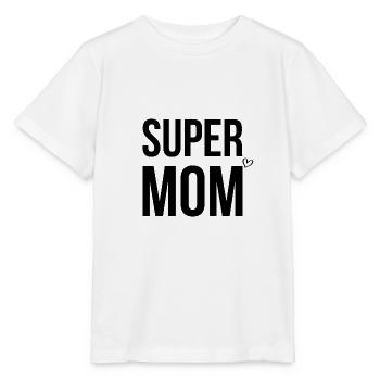Super Maman - T-shirt bio MINI CREATOR Stanley/Stella Enfant - blanc - Devant - Maike (125cm)