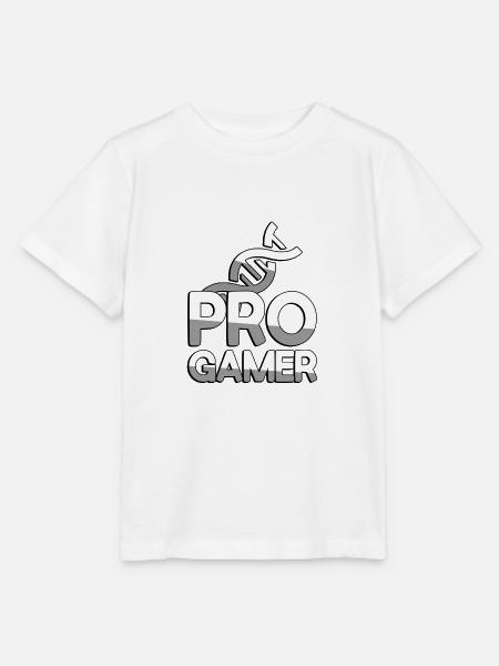 PRO GAMER + DNA - Gaming - Stanley/Stella Kinder T-Shirt MINI CREATOR - Weiß