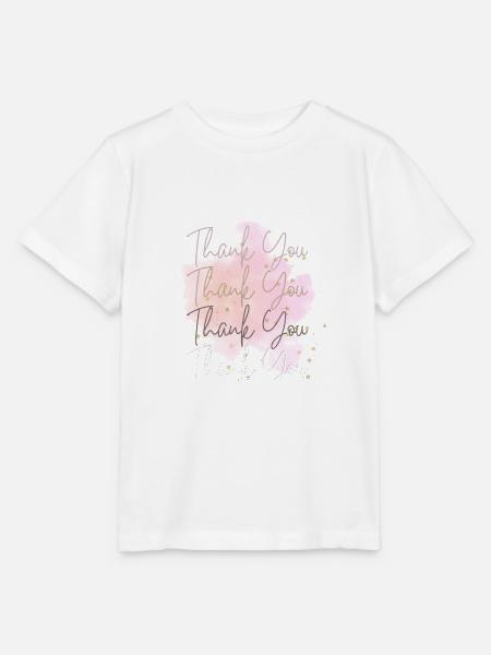 Danke danke danke danke - Stanley/Stella Kinder T-Shirt MINI CREATOR  - Weiß