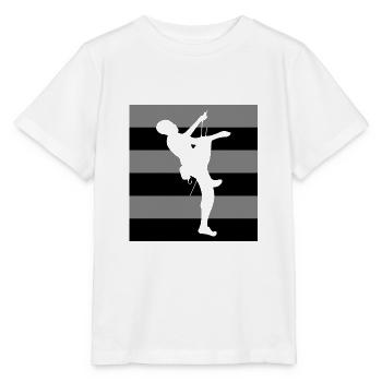 climbing - Stanley/Stella Kinder T-Shirt MINI CREATOR  - Weiß - Vorne - Maike (125cm)