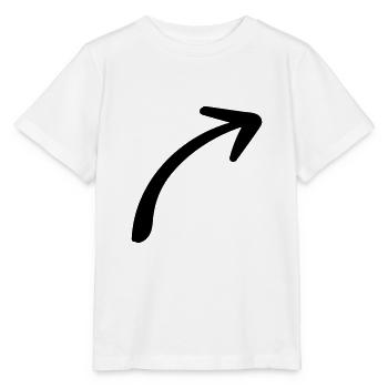 Pfeil - Pfeil - Stanley/Stella Kinder T-Shirt MINI CREATOR  - Weiß - Vorne - Maike (125cm)