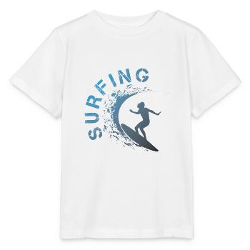 SURFING - Stanley/Stella MINI CREATOR Kids’ T-Shirt - white - Front - Maike (125cm)