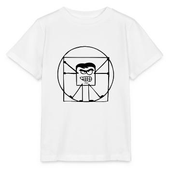 Cube-O-nardo - Stanley/Stella Kinder T-Shirt MINI CREATOR  - Weiß - Vorne - Maike (125cm)