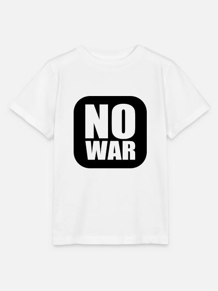 No war - Stanley/Stella Kinder T-Shirt MINI CREATOR  - Weiß