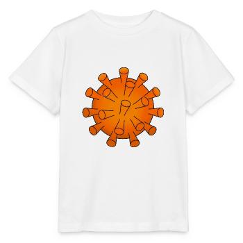 Feind Krank Coronavirus Corona Virus Grippe - Stanley/Stella Kinder T-Shirt MINI CREATOR  - Weiß - Vorne - Maike (125cm)