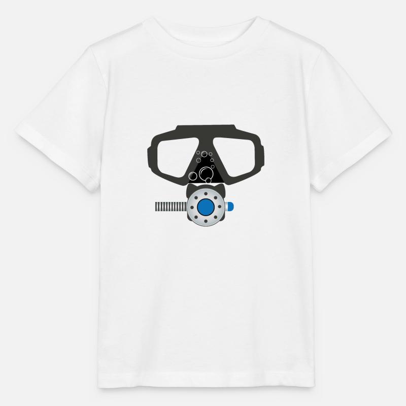 Tauchen - Stanley/Stella Kinder T-Shirt MINI CREATOR  - Weiß
