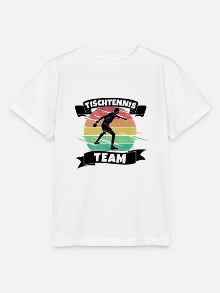 Tischtennis Team - Stanley/Stella Kinder T-Shirt MINI CREATOR - Weiß