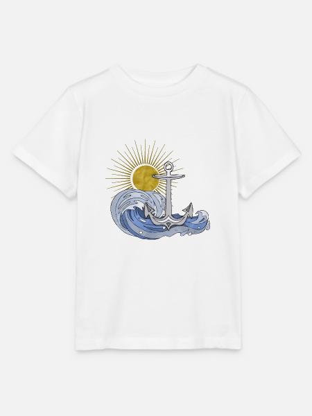 Anker - Stanley/Stella Kinder T-Shirt MINI CREATOR  - Weiß