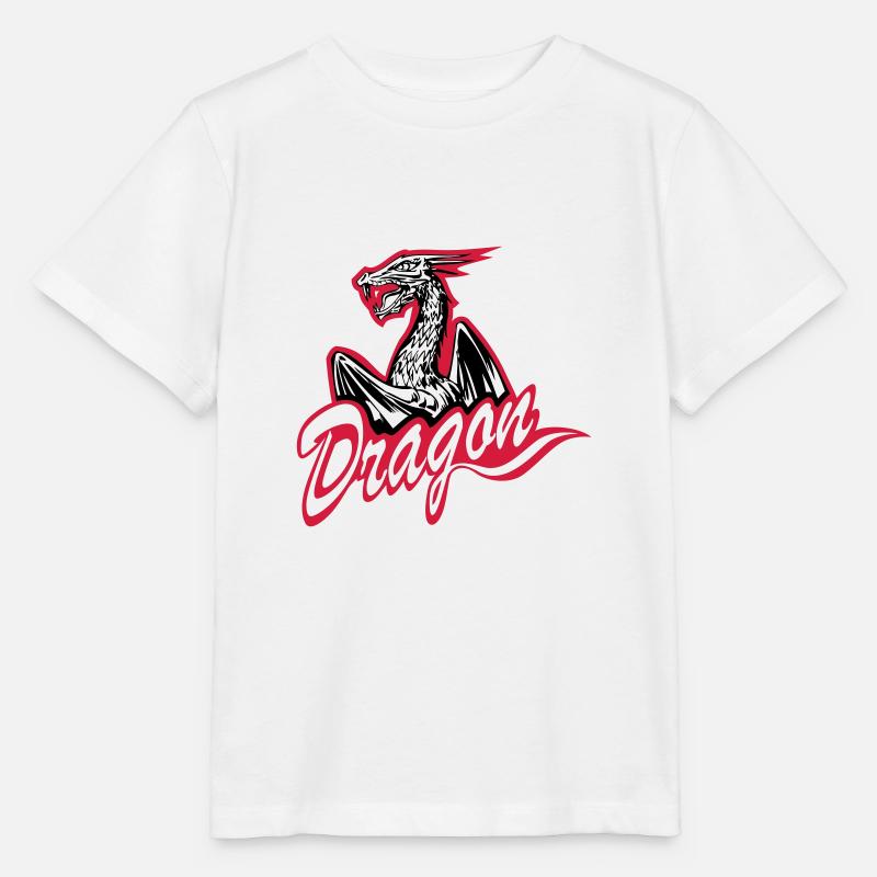 Dragon - T-shirt bio MINI CREATOR Stanley/Stella Enfant - blanc