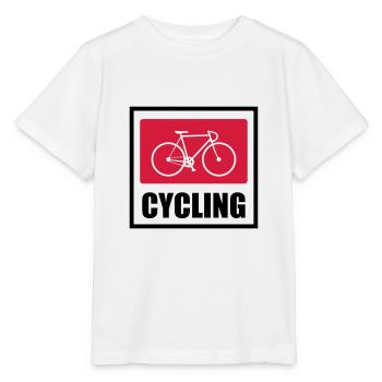 Cycling - Cycling - Stanley/Stella MINI CREATOR Kids’ T-Shirt - white - Front - Maike (125cm)