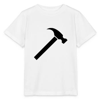 hammer - Stanley/Stella Kinder T-Shirt MINI CREATOR  - Weiß - Vorne - Maike (125cm)