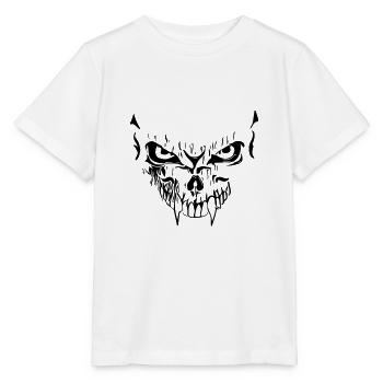 Creepy vector grimace - Stanley/Stella MINI CREATOR Kids’ T-Shirt - white - Front - Maike (125cm)