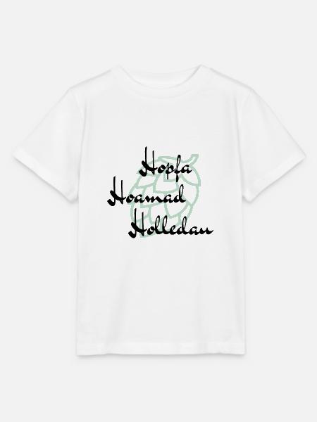 Hopfa Hoamad Holledau - Stanley/Stella Kinder T-Shirt MINI CREATOR - Weiß