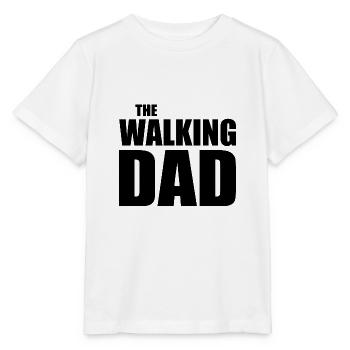 The walking dad - T-shirt bio MINI CREATOR Stanley/Stella Enfant - blanc - Devant - Maike (125cm)