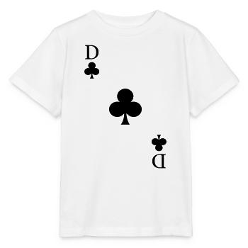 Cross Lady Costume Playing Card Carnival Crucifixion - Stanley/Stella MINI CREATOR Kids’ T-Shirt - white - Front - Maike (125cm)
