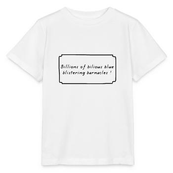 Mille Milliards de Mille Sabords ! BD - T-shirt bio MINI CREATOR Stanley/Stella Enfant - blanc - Devant - Maike (125cm)